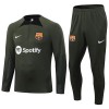 FC Barcelona Trainings Sweatshirt Pak Quarter-zip 2023-24 Groene - Heren